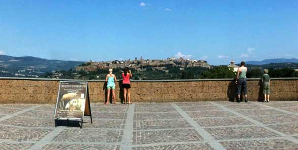 mirador, desde arriba Orvieto 