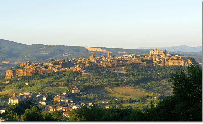 Die Felsen von Orvieto