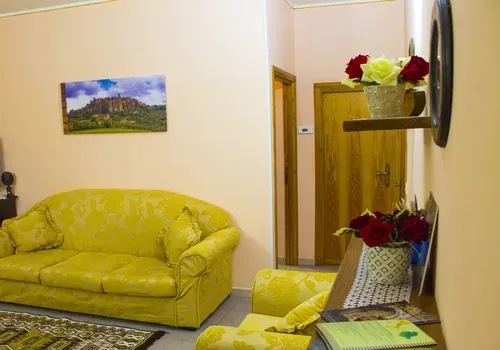 Living area of the family room