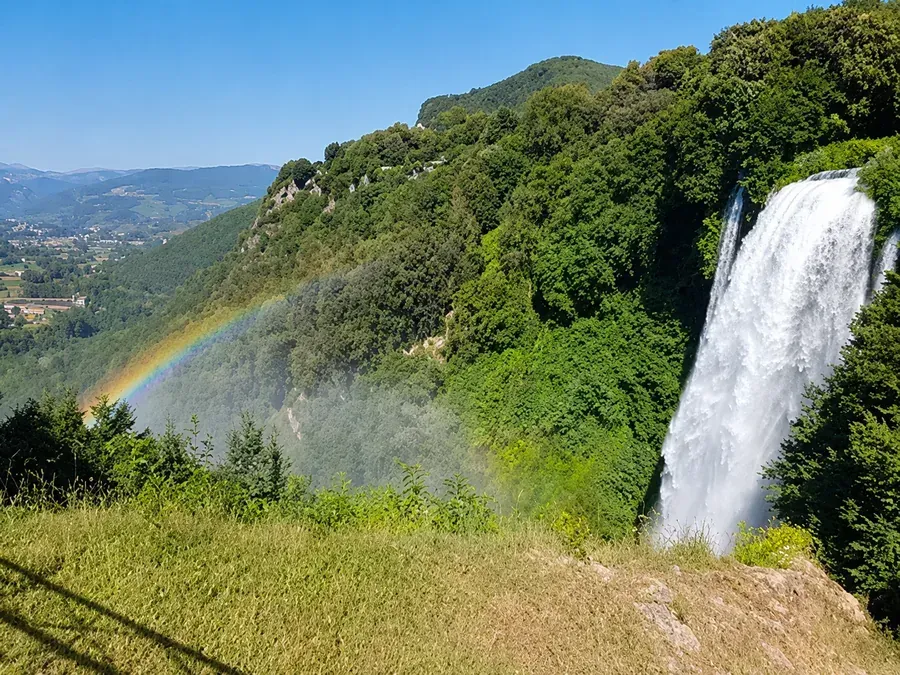 Los grandes saltos de agua de la Cascada de las Marmore