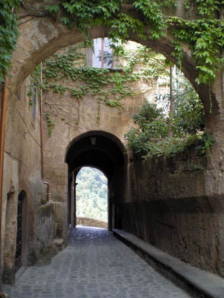 foto di maria e piero di civita di bagnoregio