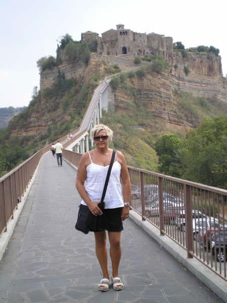 foto di maria e piero di civita di bagnoregio