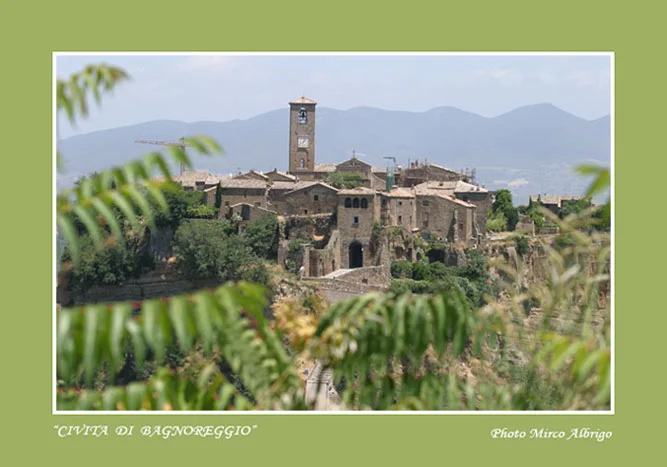 foto del borgo di civita di bagnoregio