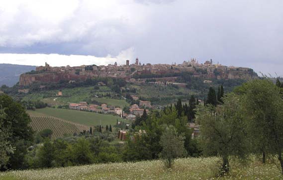 la Rupe e dal Belvedere di orvieto